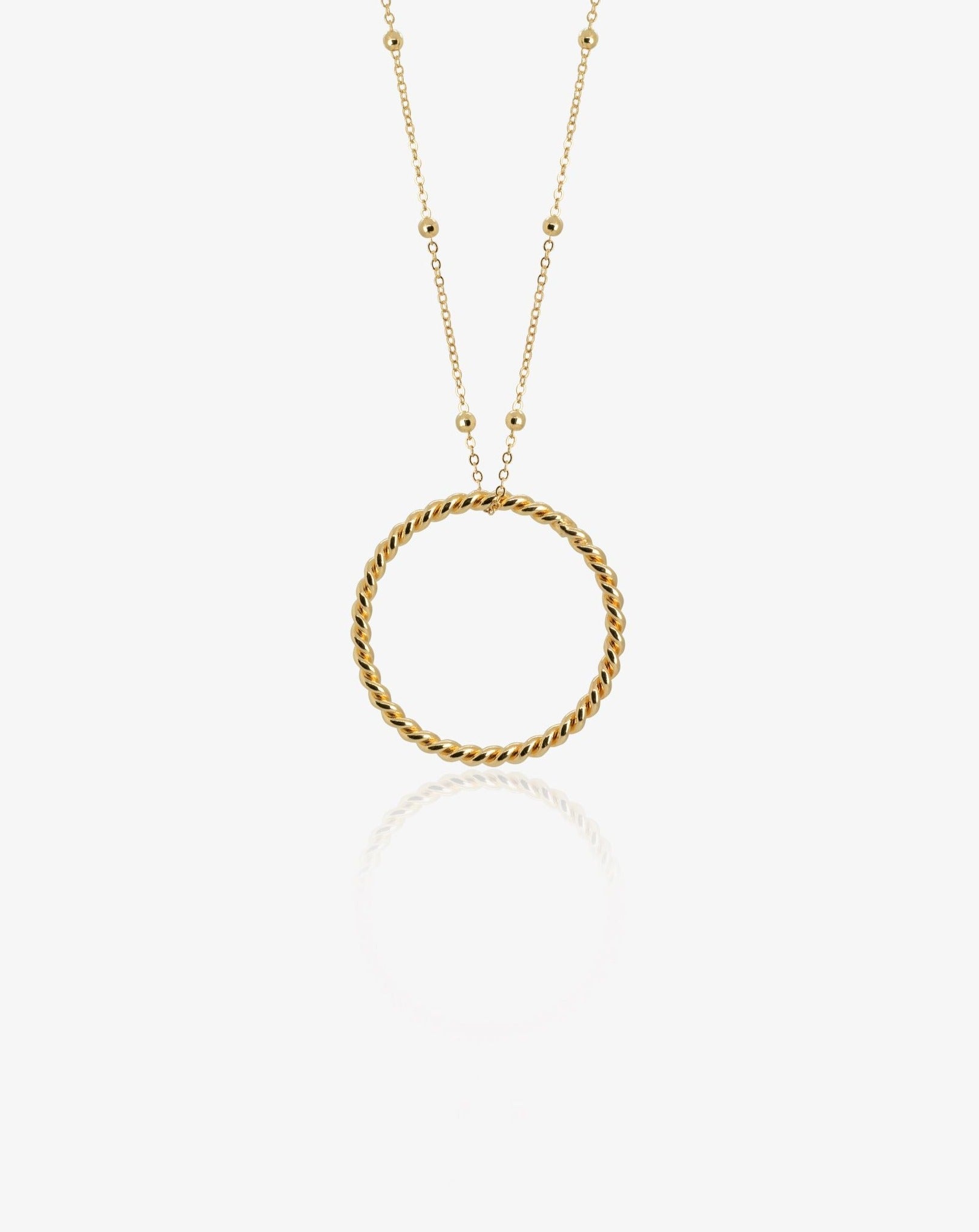 Long Necklace A Wicker - Cecelia