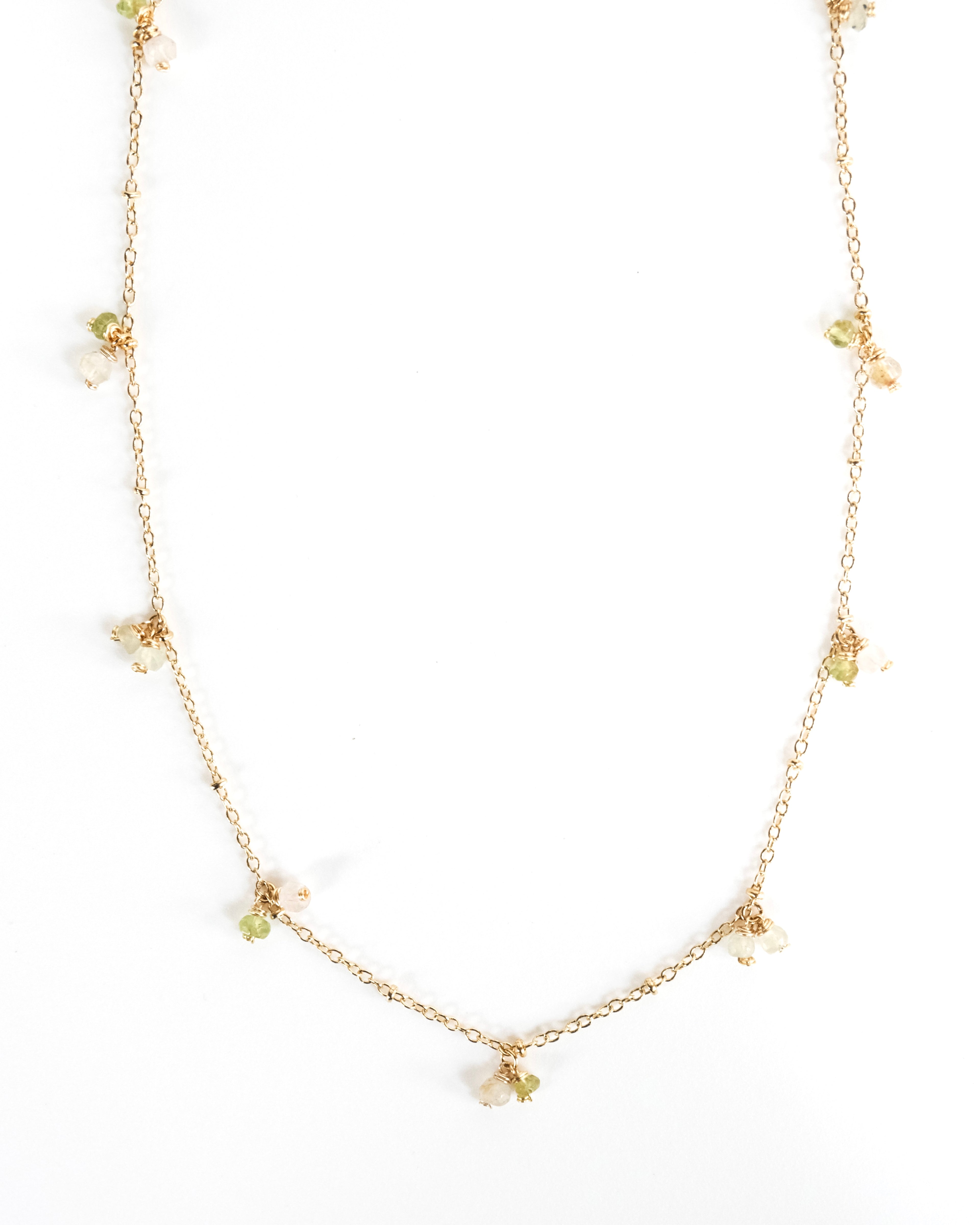 Stone choker necklace - Cecelia