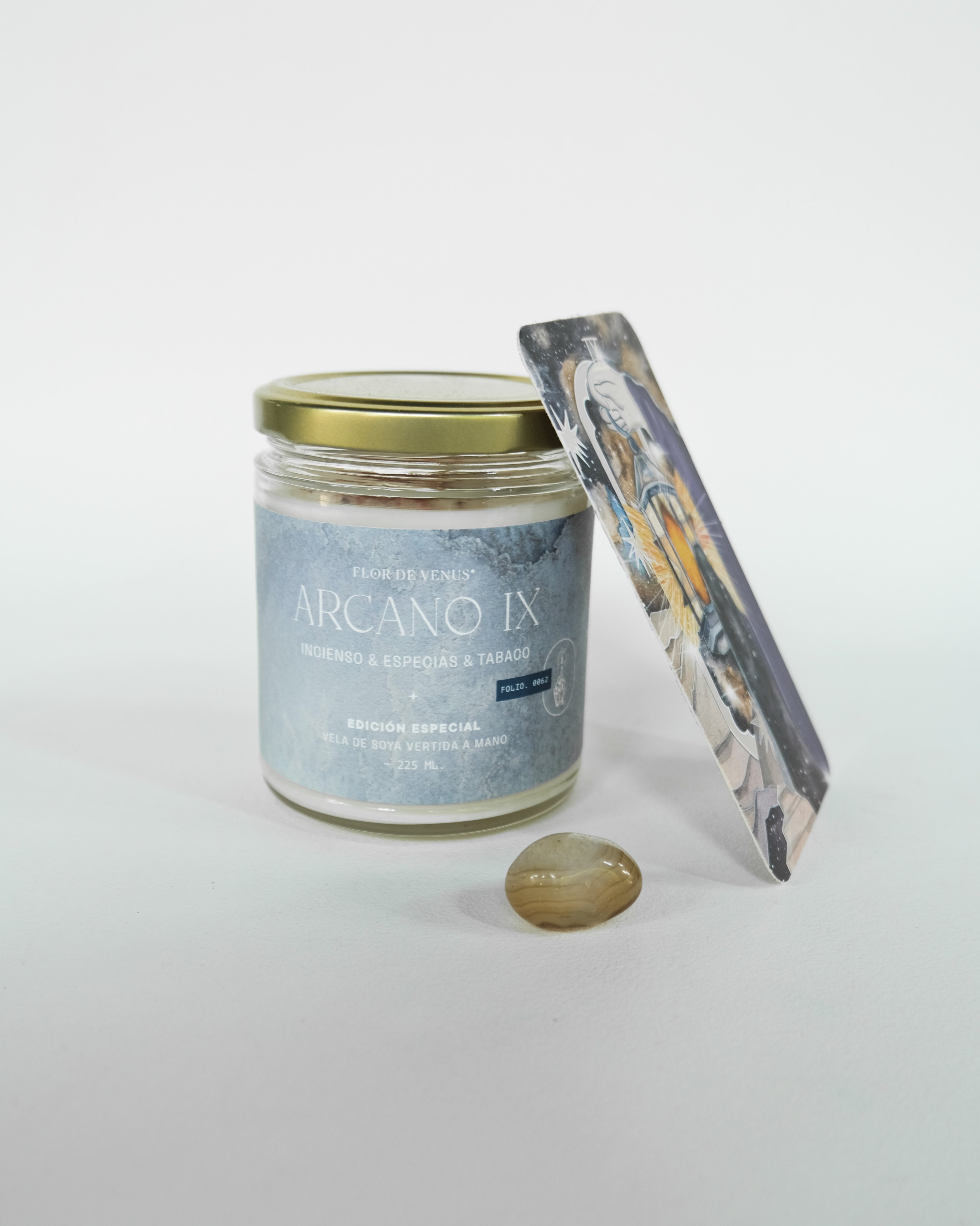 Arcane Candle IX Hermit - Flower of Venus