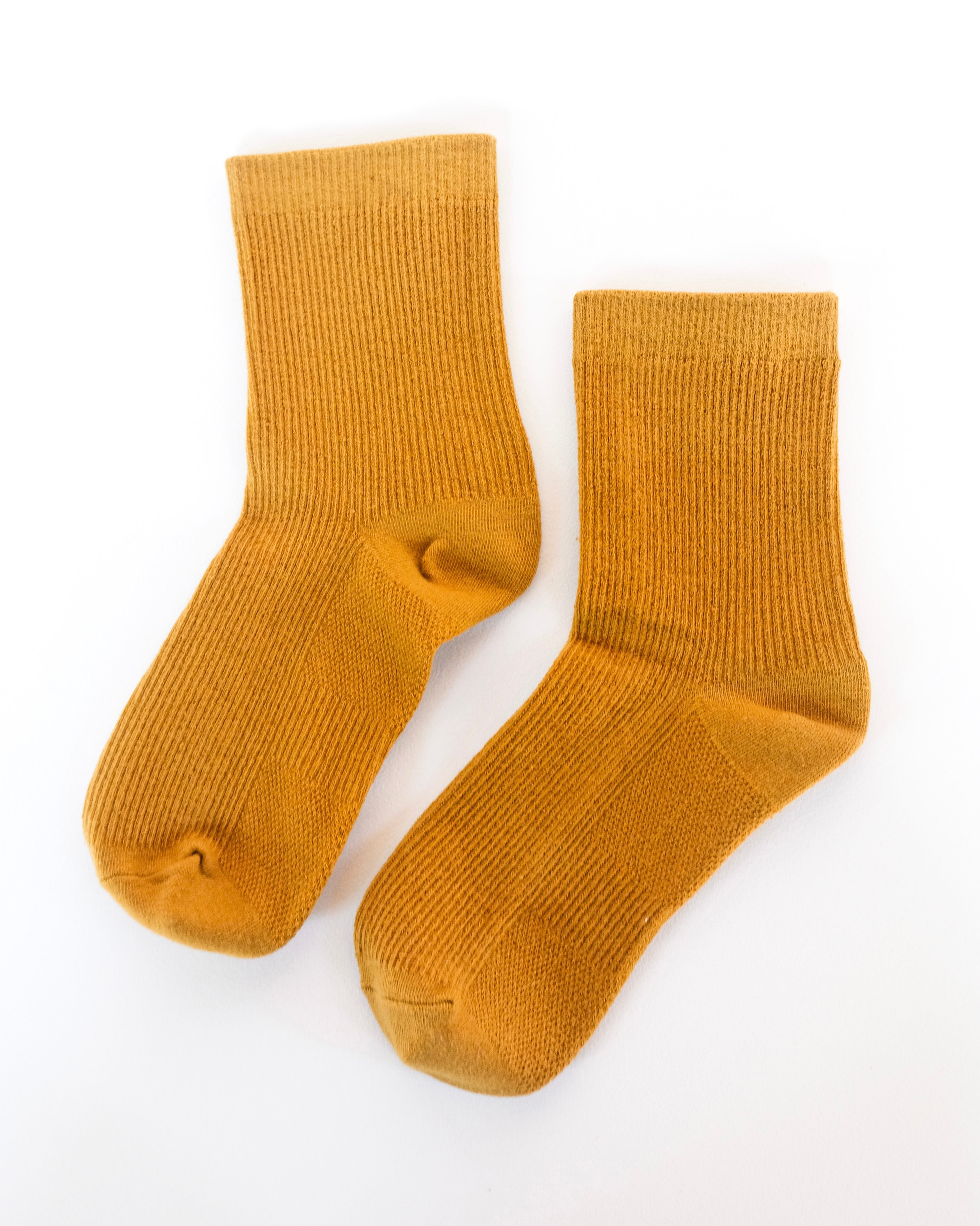 Classic Ribbed & Support Socks - Stone Eye