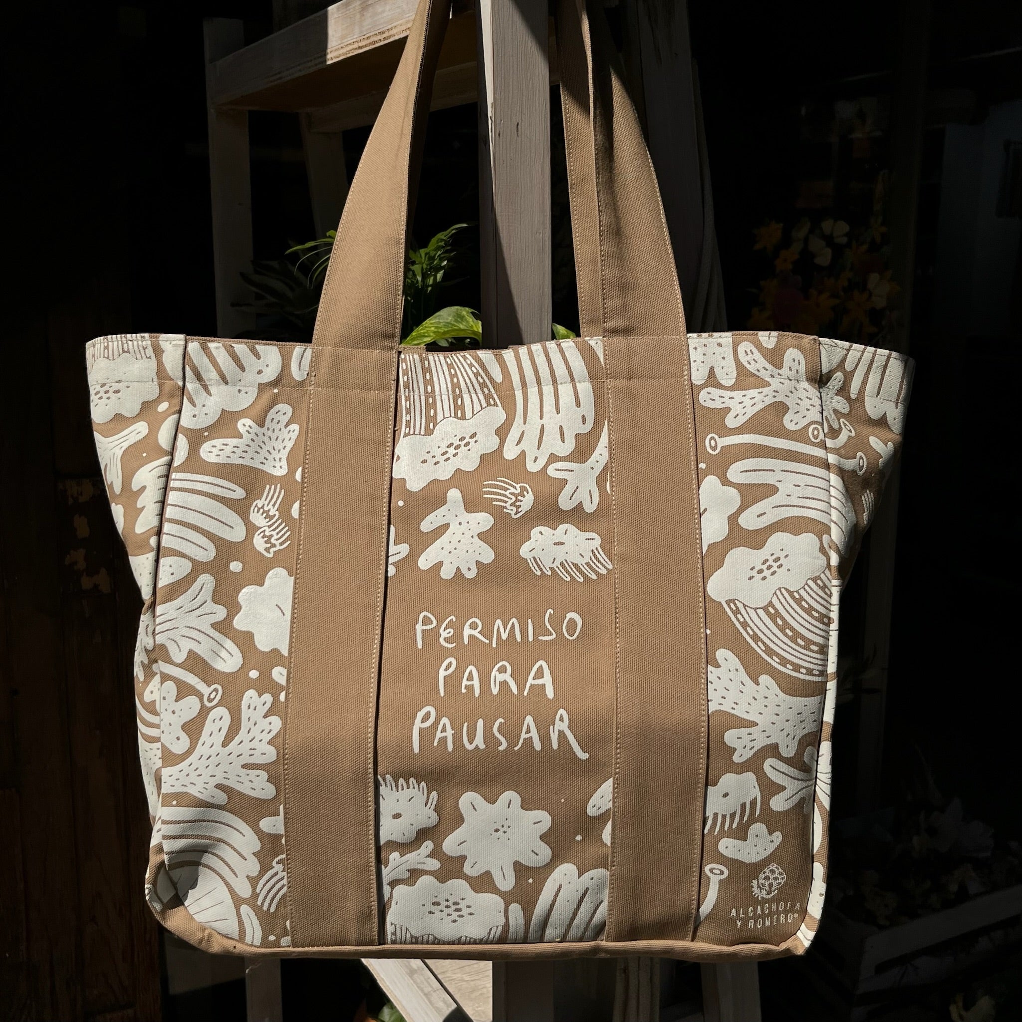 Tote permiso para pausar - Alcachofffa