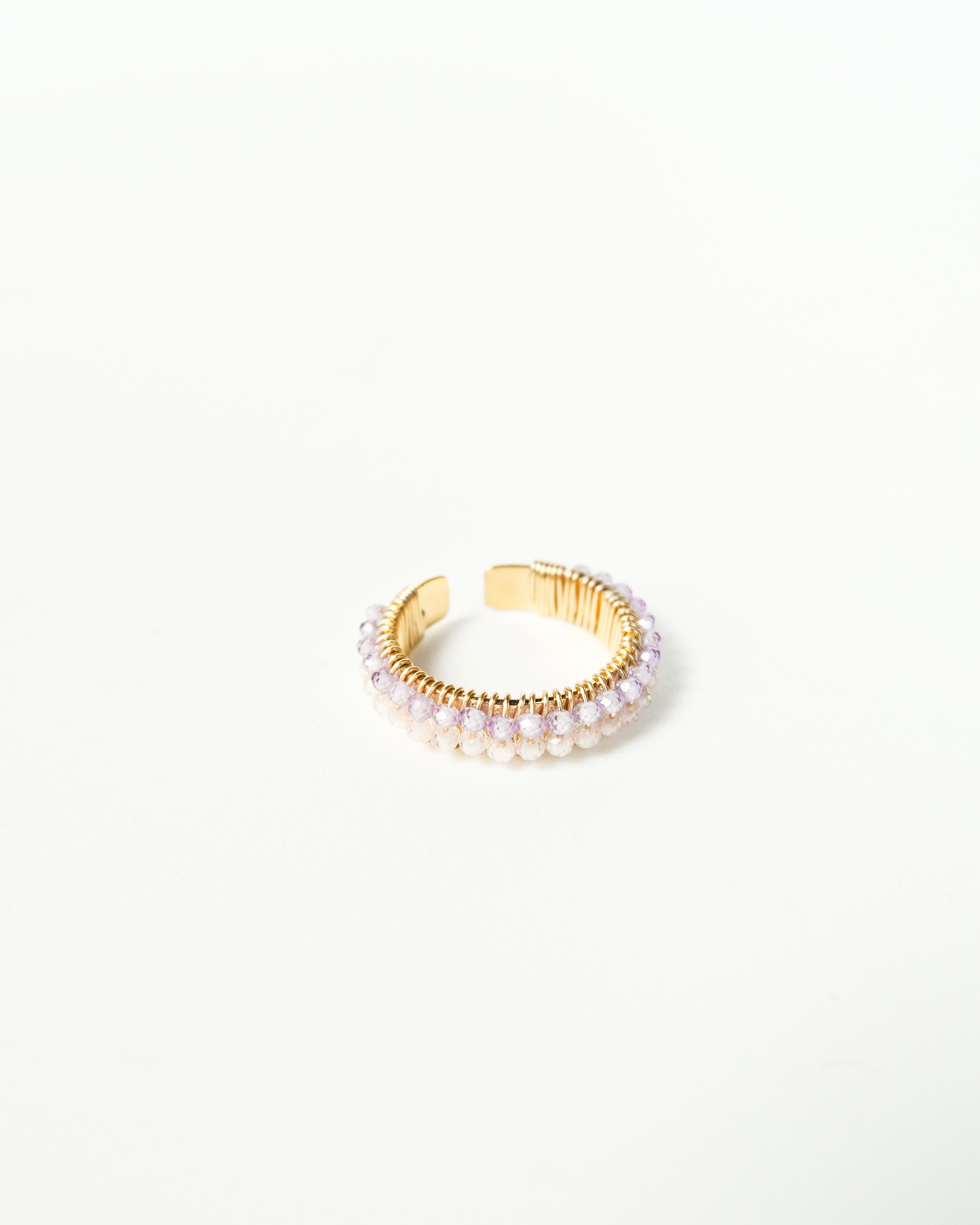 Double Fan Ring - Cecelia