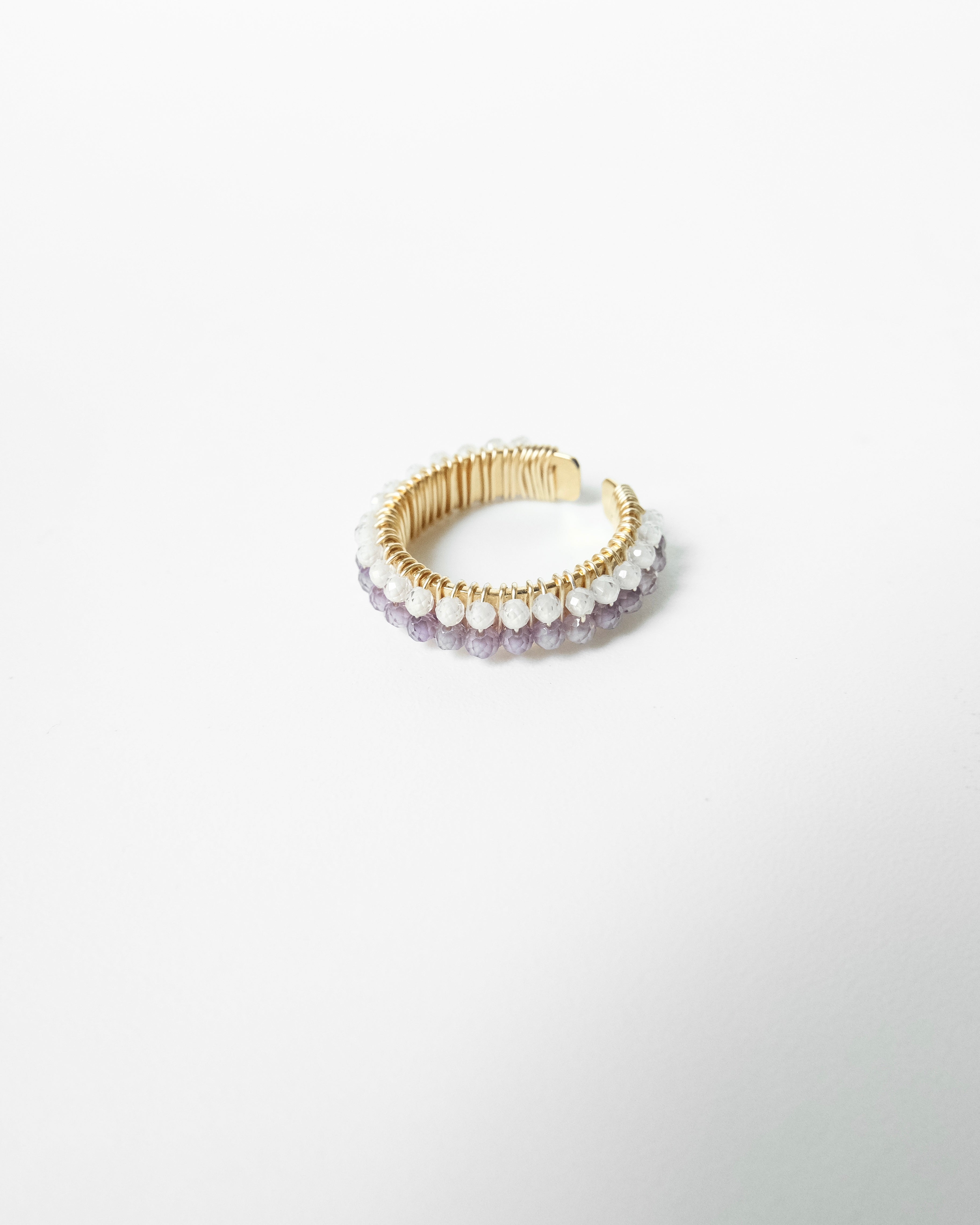 Double Fan Ring - Cecelia