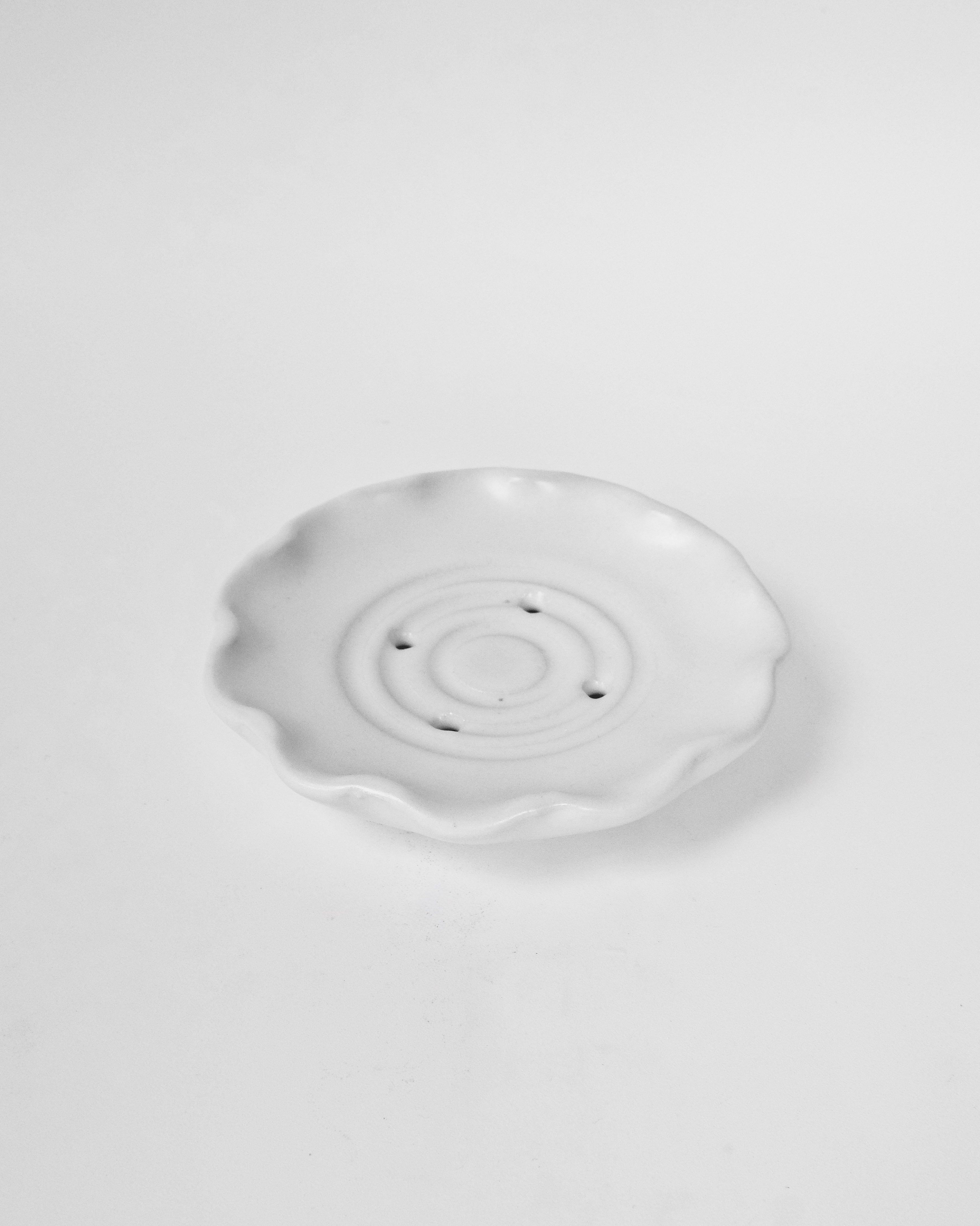 Circular soap dish - Alcachofa y Romero