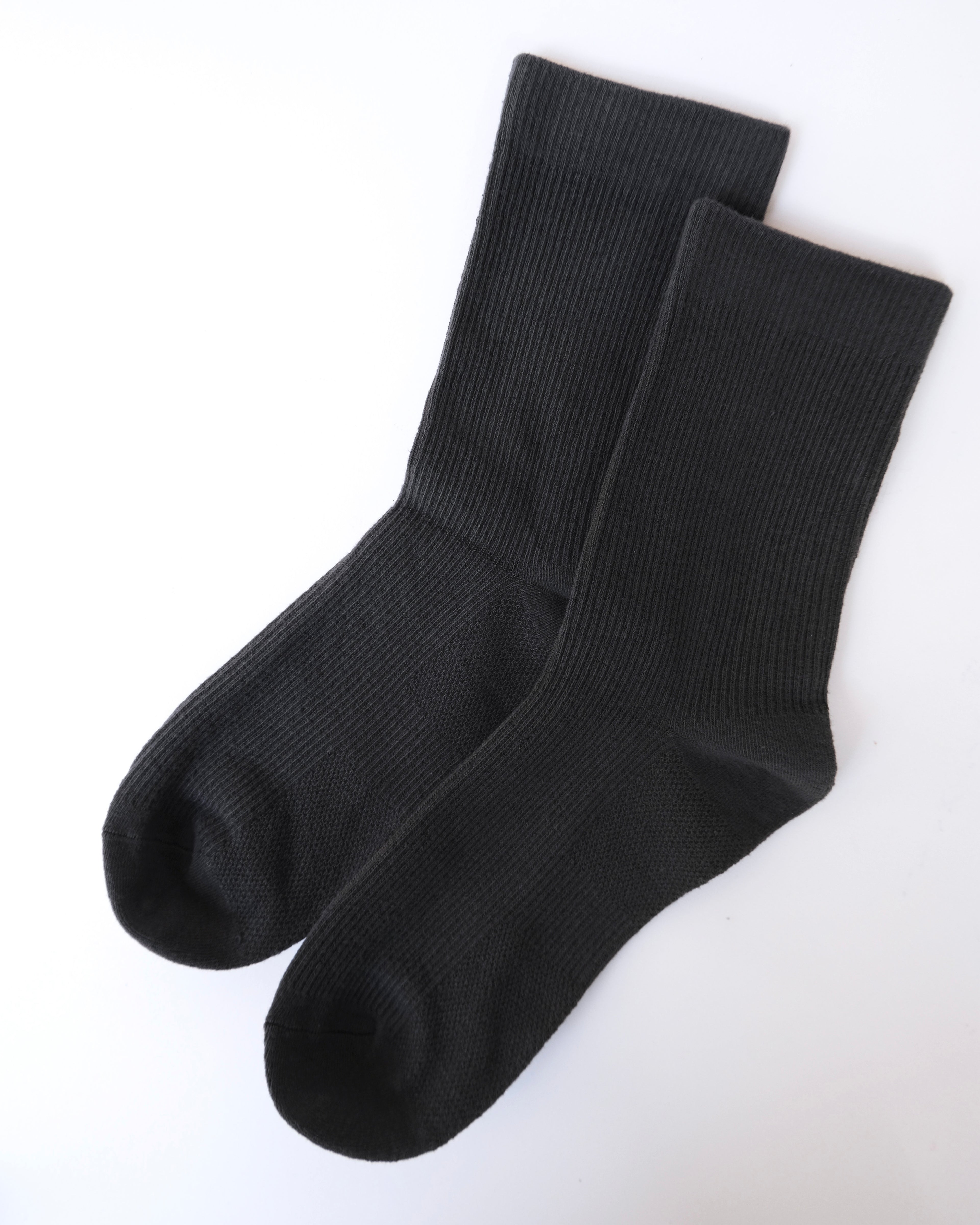 Ribbed & Support High Socks - Stone Eye