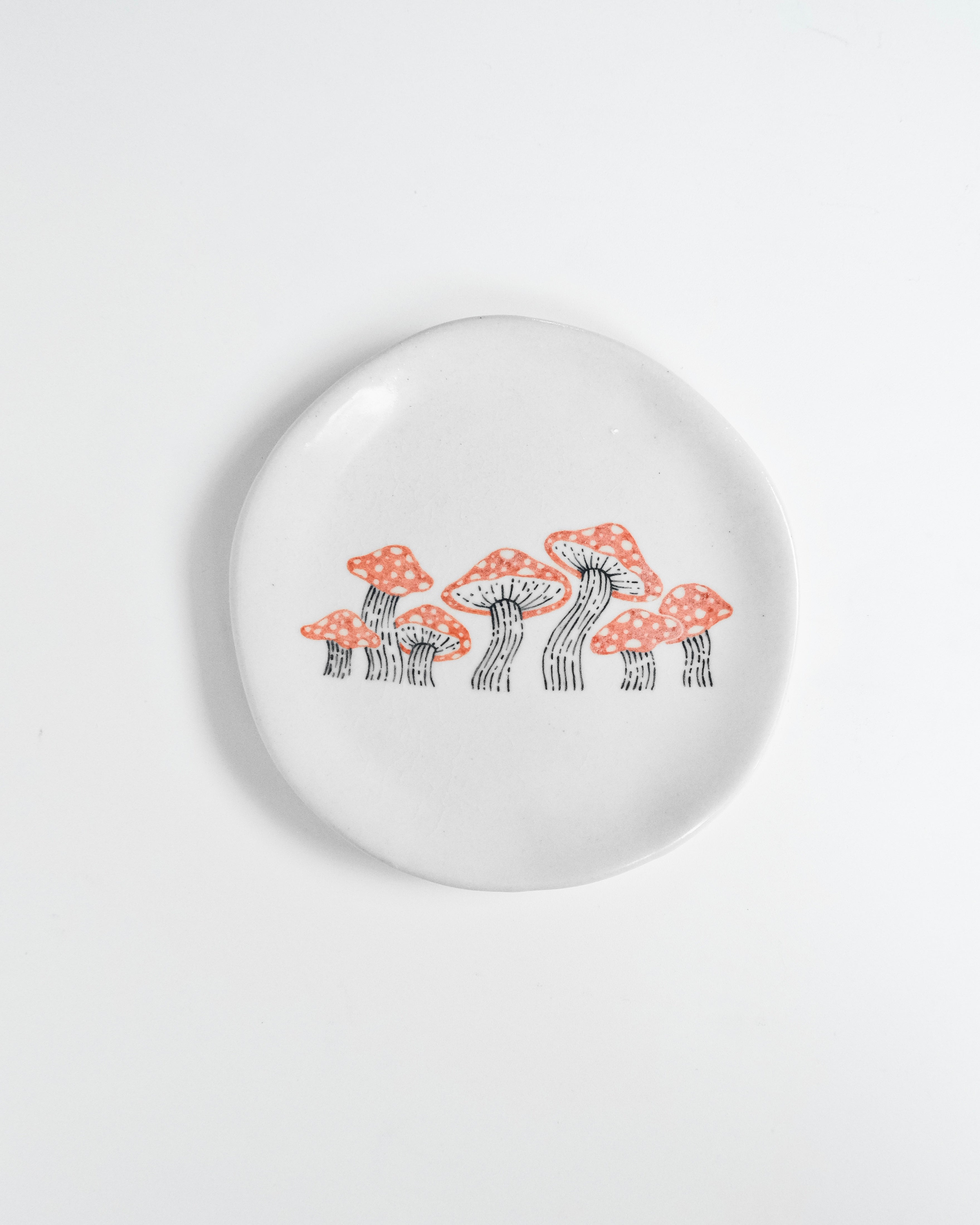 Platito hongos - Jacinto Pottery