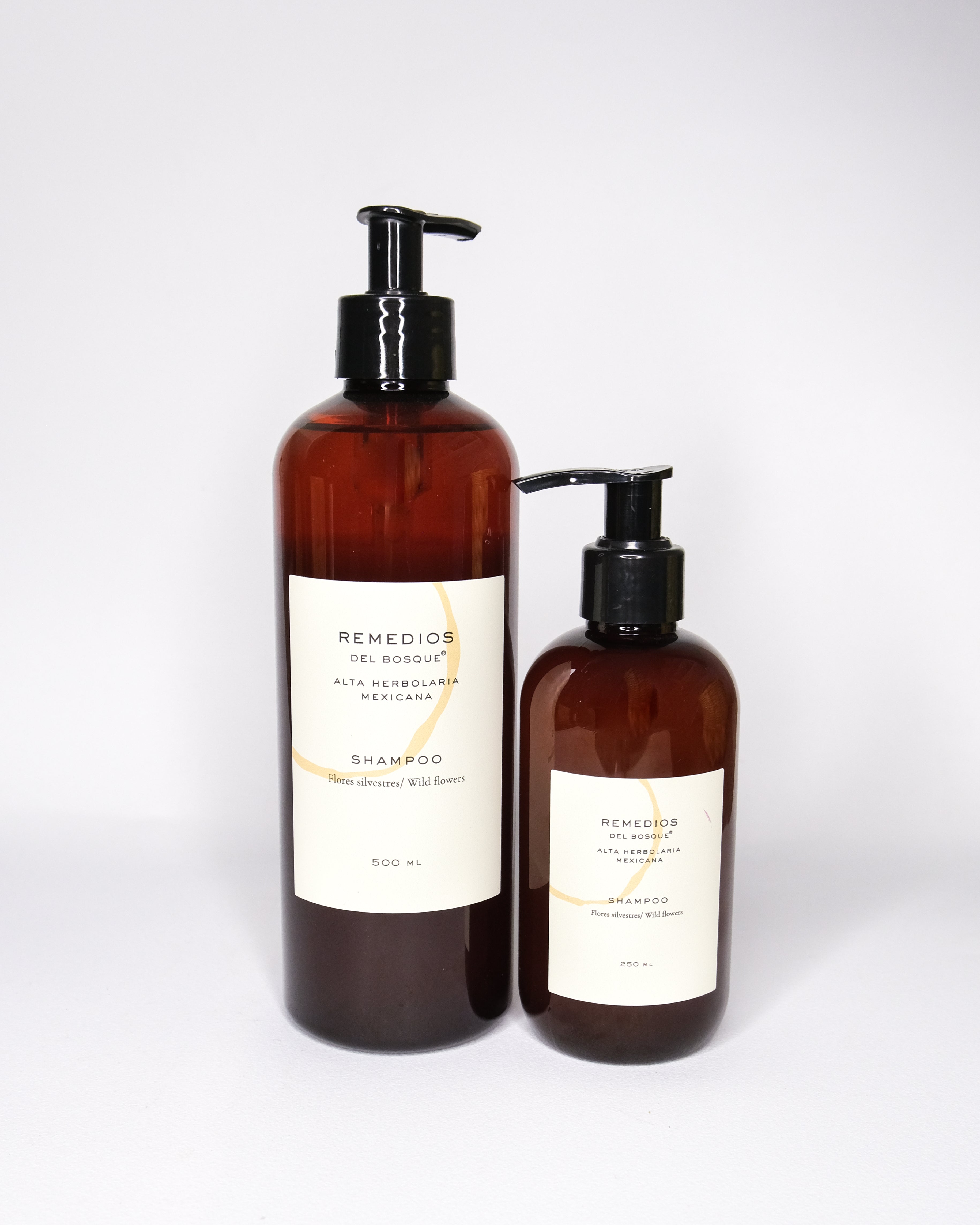 Shampoo líquido Flores Silvestres - Remedios del Bosque