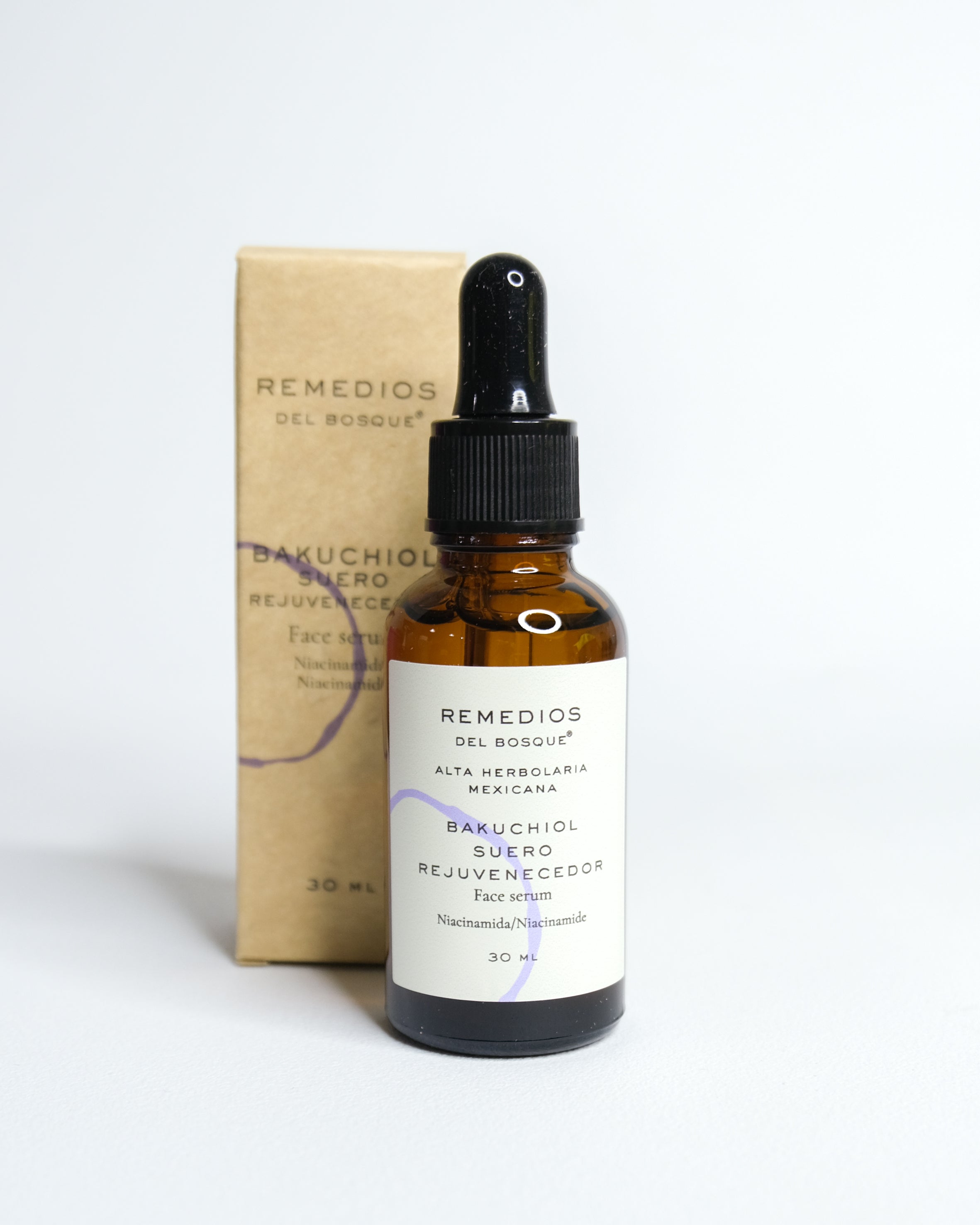 Rejuvenating serum with Bakuchiol - Remedios del Bosque