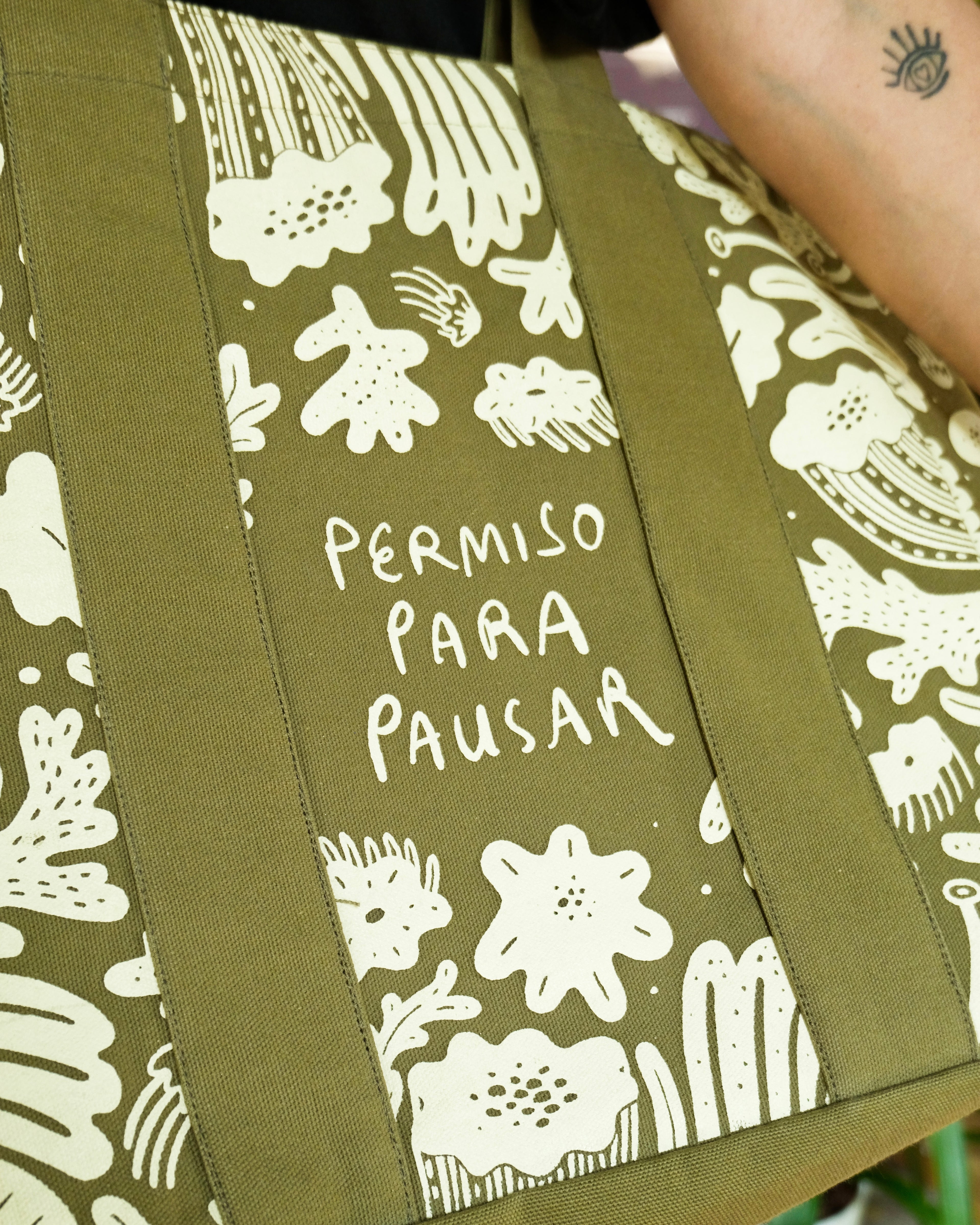 Tote permiso para pausar - Alcachofffa