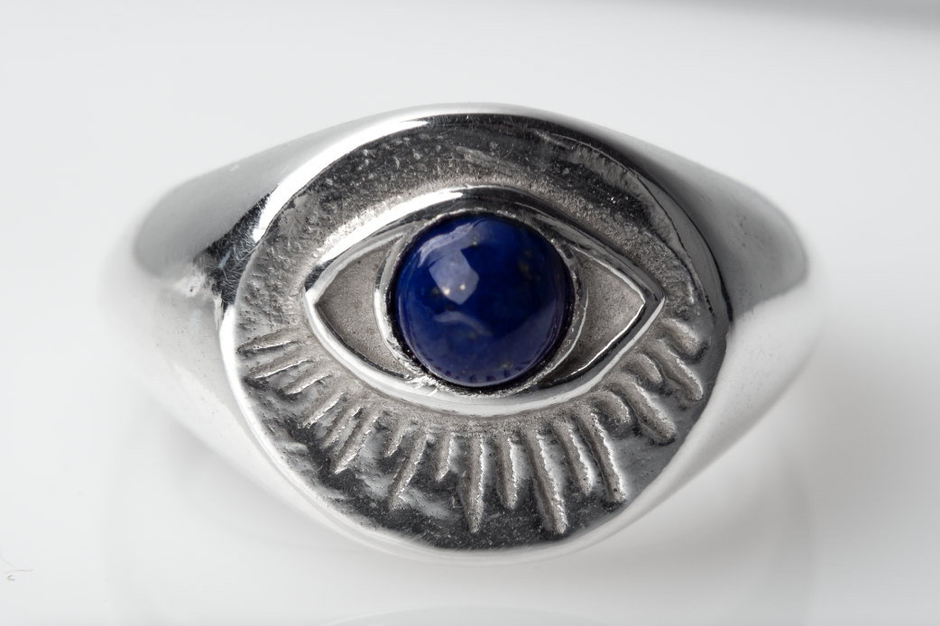 Anillo Ojo de Plata - And.vibes