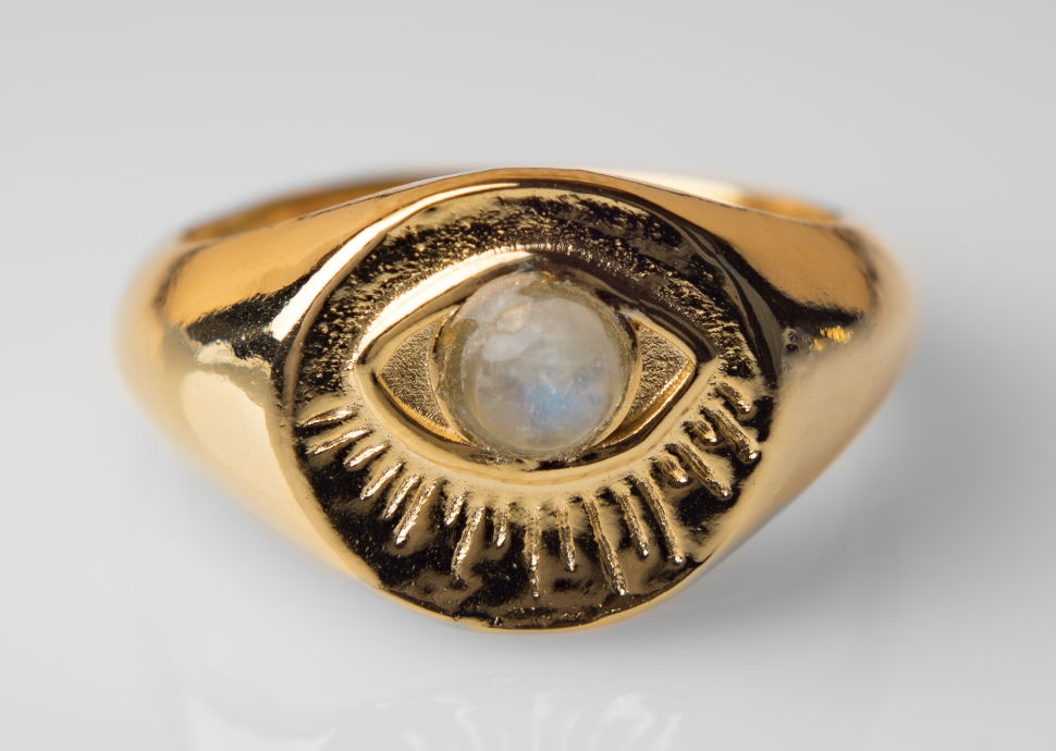 Anillo Ojo de Oro - And.vibes