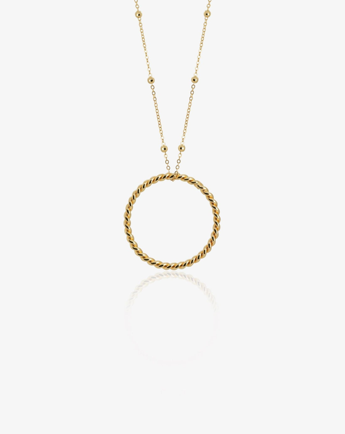 Long Necklace A Wicker - Cecelia