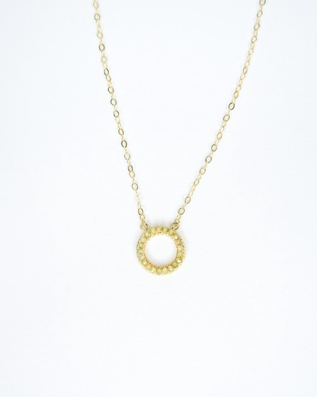 Large Sole Necklace - Cecelia