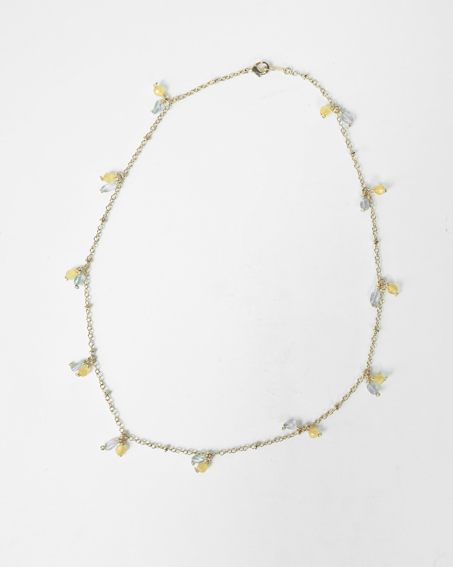 Stone choker necklace - Cecelia
