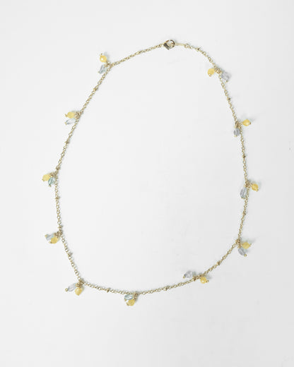 Stone choker necklace - Cecelia