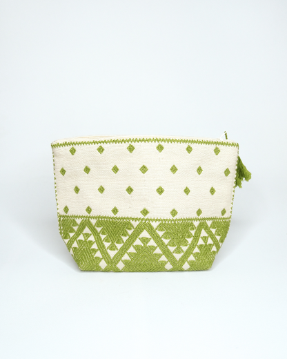 Mexican Cosmetic Bag - Blau Verde