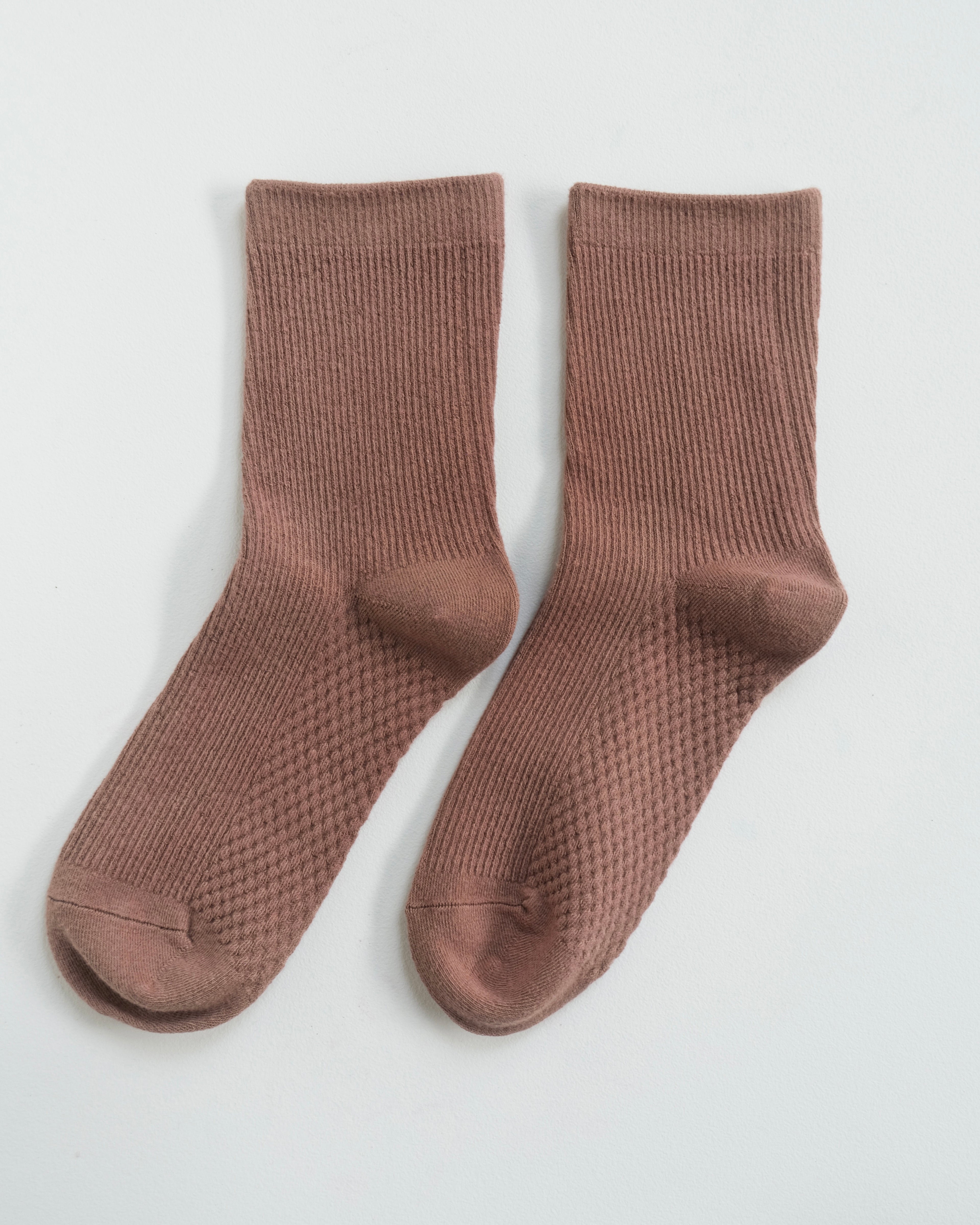 Classic Ribbed &amp;amp; Support Socks - Stone Eye