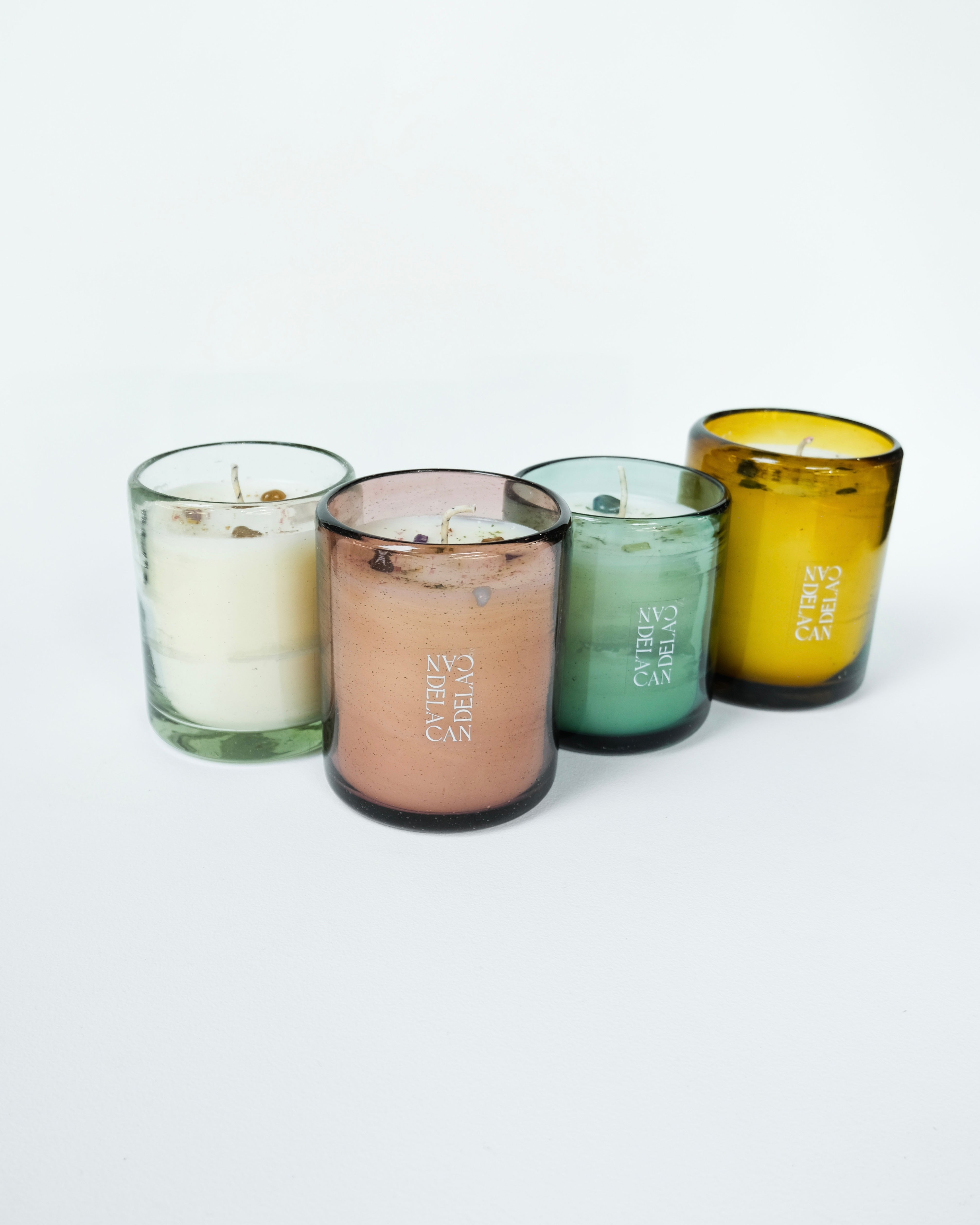 Vela vidrio 230gr - Candela Candela