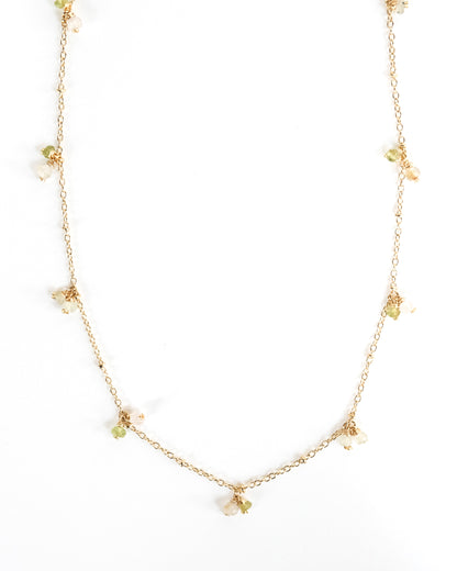 Stone choker necklace - Cecelia