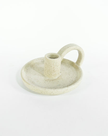 Portavelas de asa grande - Alcachofa y Romero