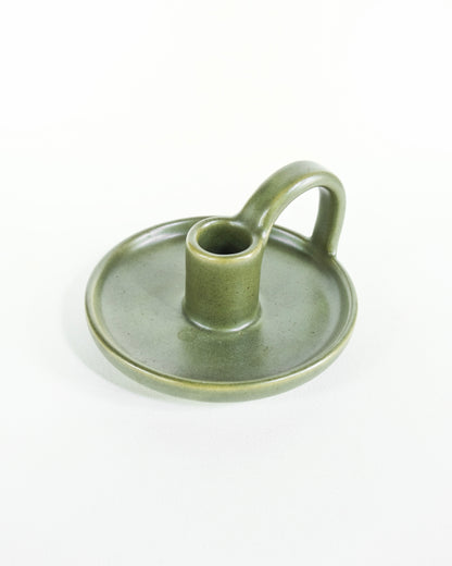 Portavelas de asa grande - Alcachofa y Romero