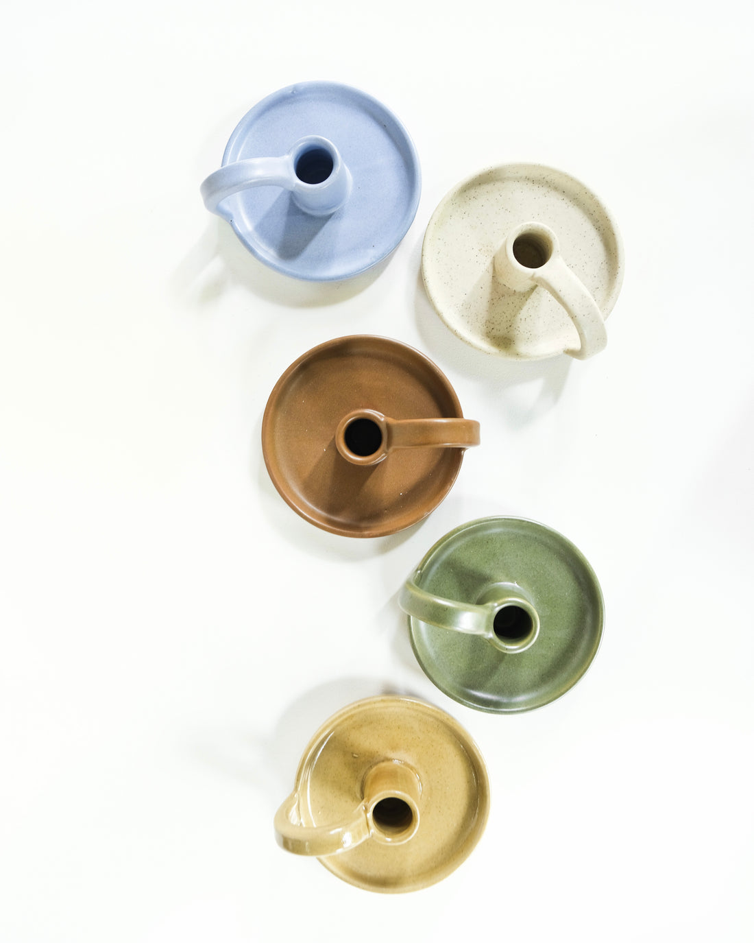 Portavelas de asa grande - Alcachofa y Romero