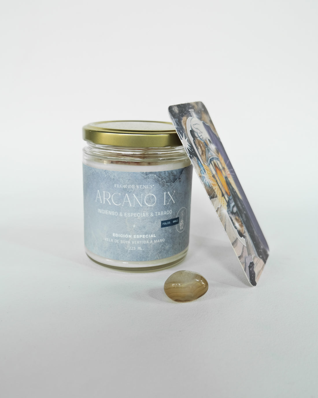 Arcane Candle IX Hermit - Flower of Venus