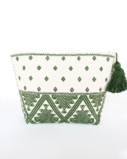 Mexican Cosmetic Bag - Blau Verde