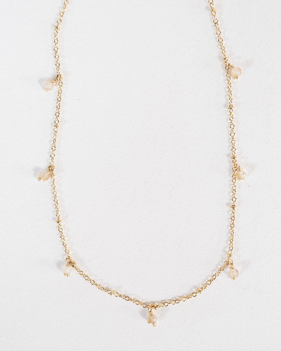 Stone choker necklace - Cecelia