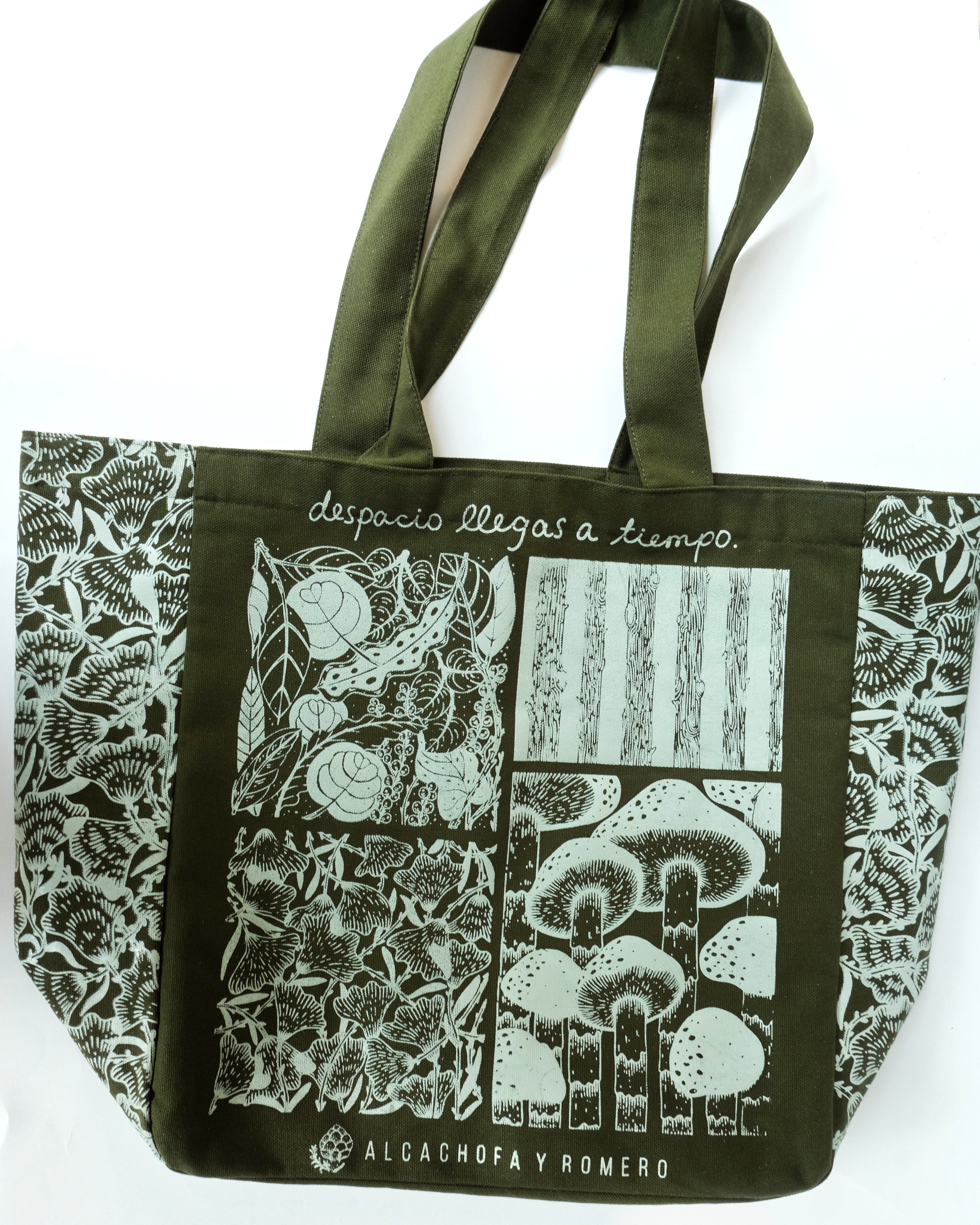Slow Green Tote