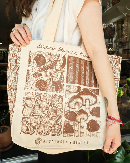 Tote Cruda Despacio with Drawing