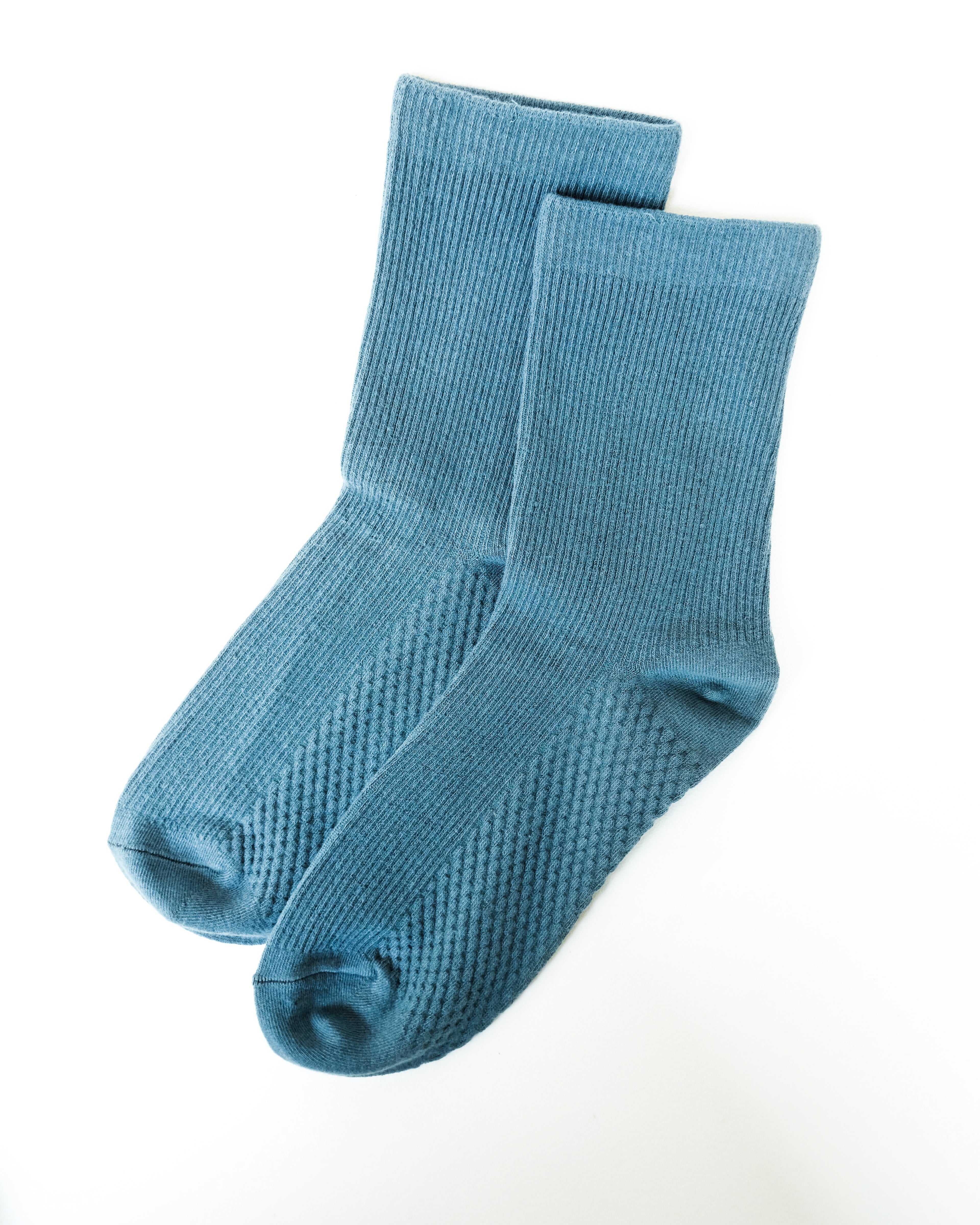 Classic Ribbed &amp;amp; Support Socks - Stone Eye