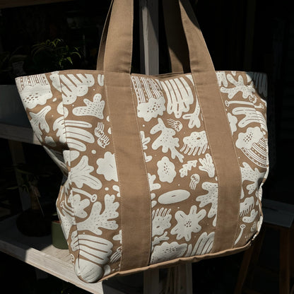 Tote Flores y Corales - Alcachofffa