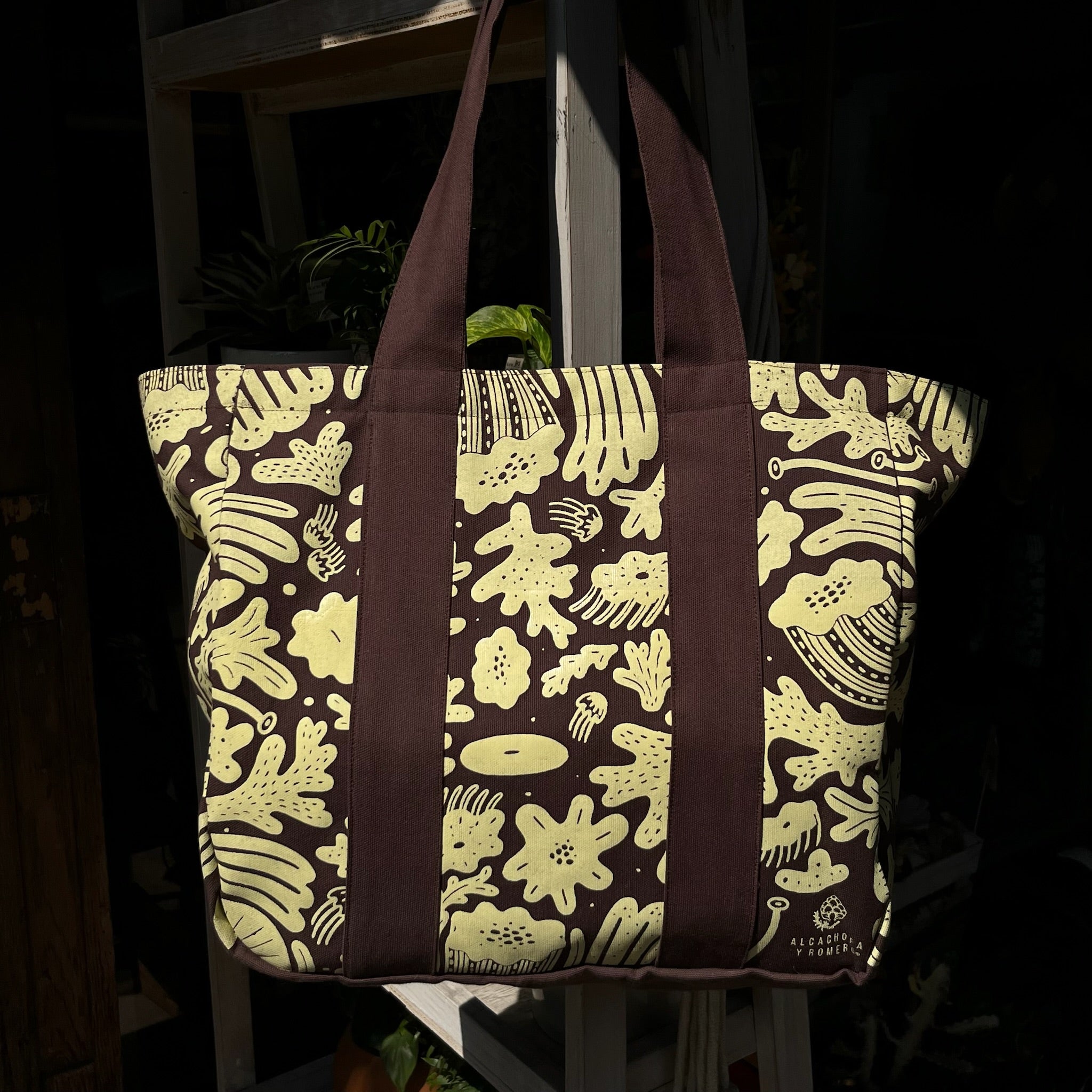 Tote Flores y Corales - Alcachofffa