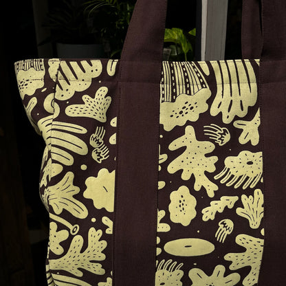 Tote Flores y Corales - Alcachofffa