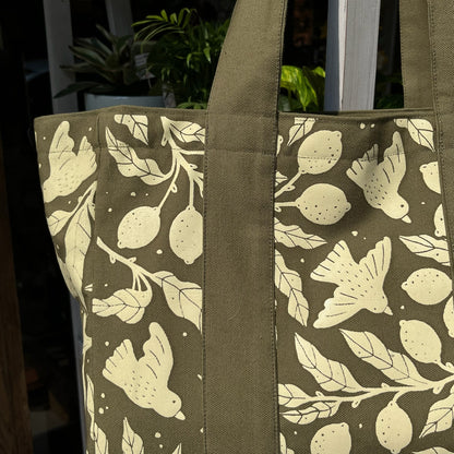 Tote Pájaros y Limones - Alcachofffa