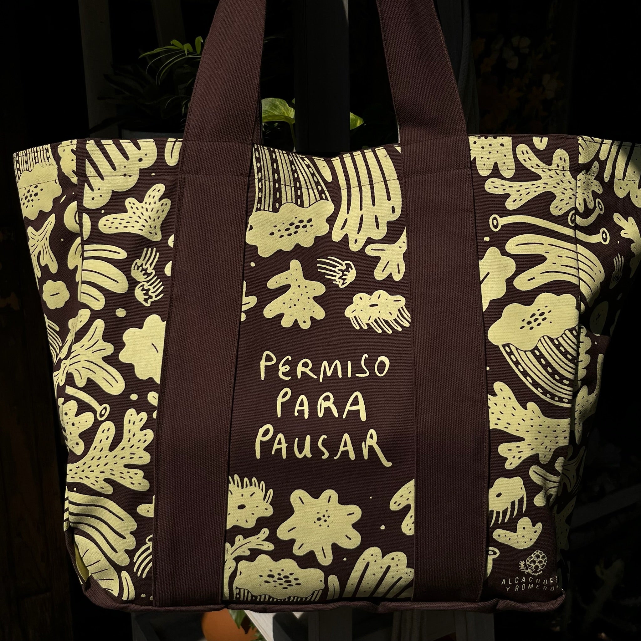 Tote permiso para pausar - Alcachofffa