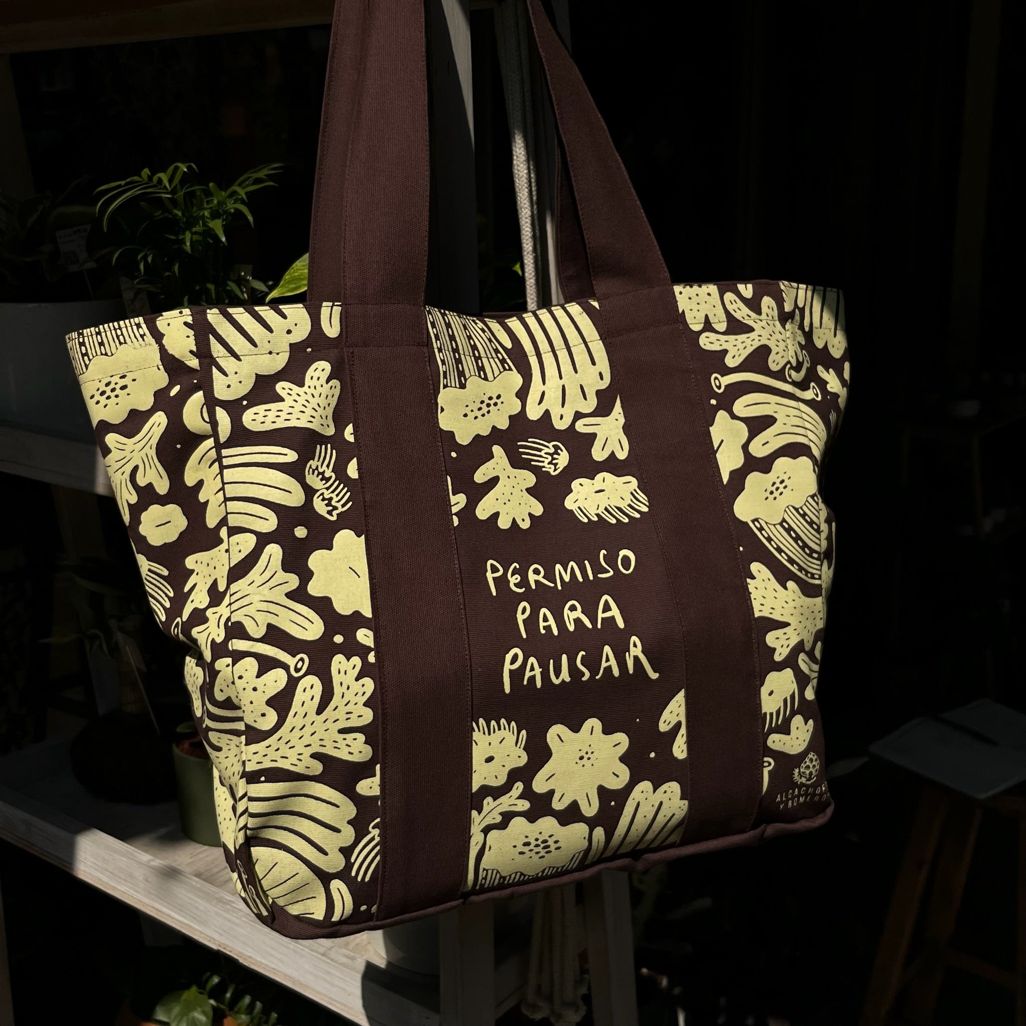 Tote permiso para pausar - Alcachofffa