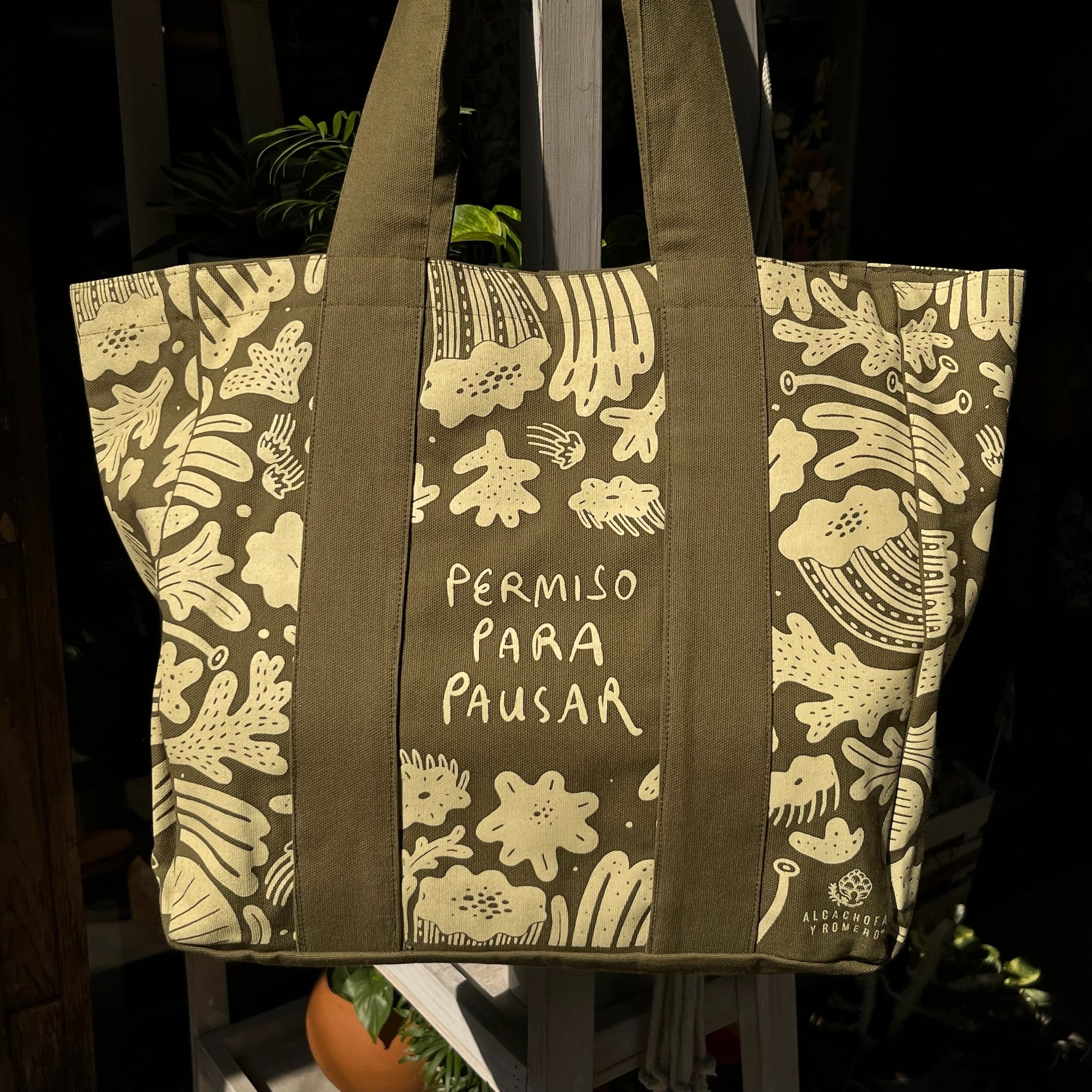Tote permiso para pausar - Alcachofffa