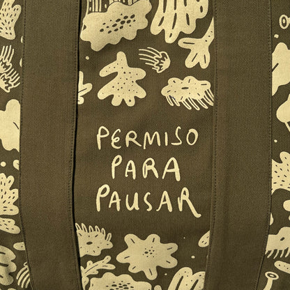 Tote permiso para pausar - Alcachofffa