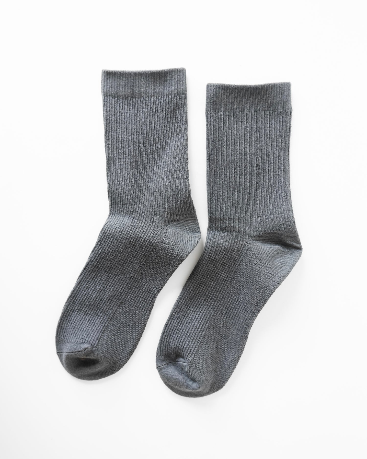 Ribbed &amp;amp; Support High Socks - Stone Eye