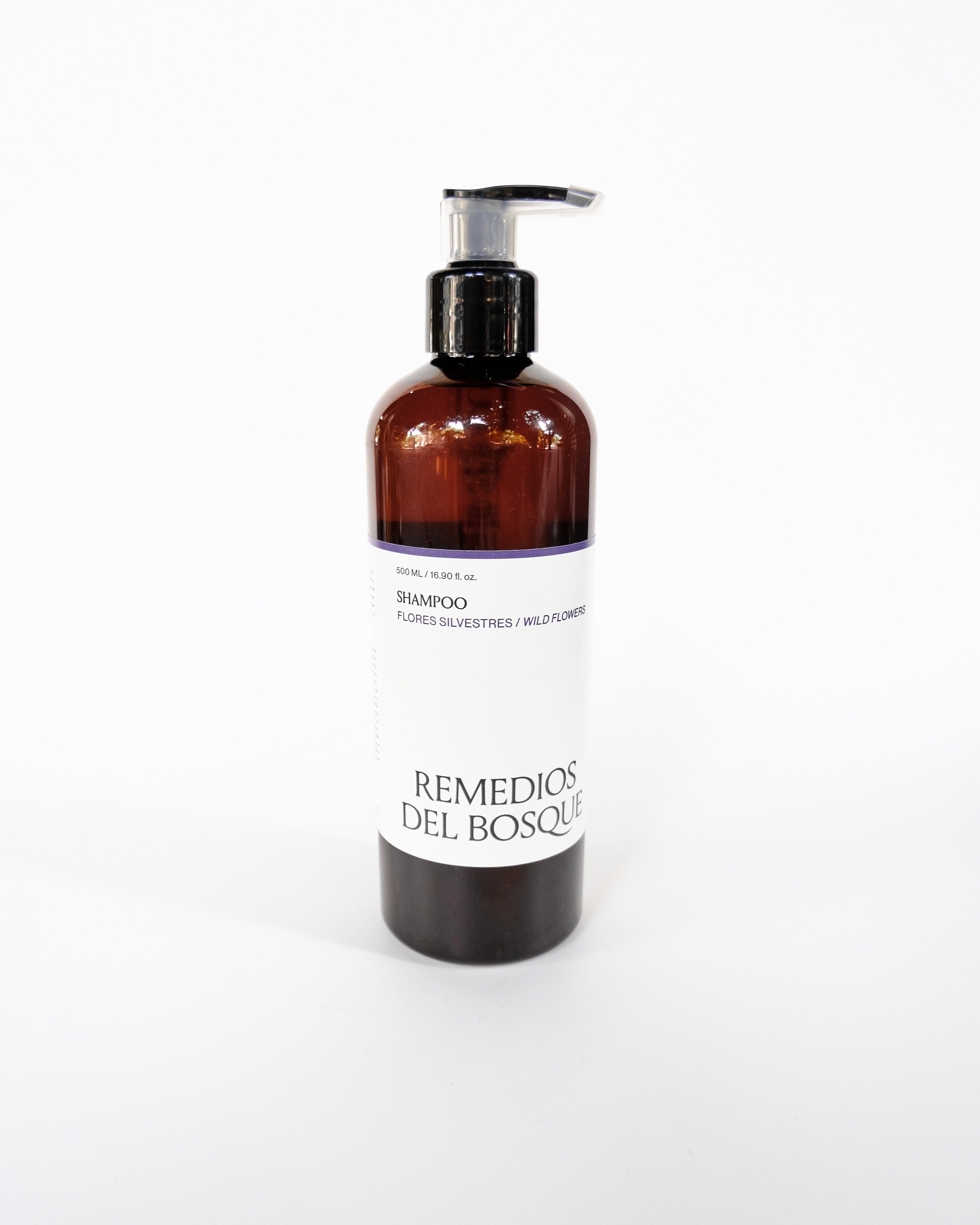 Shampoo líquido Flores Silvestres - Remedios del Bosque