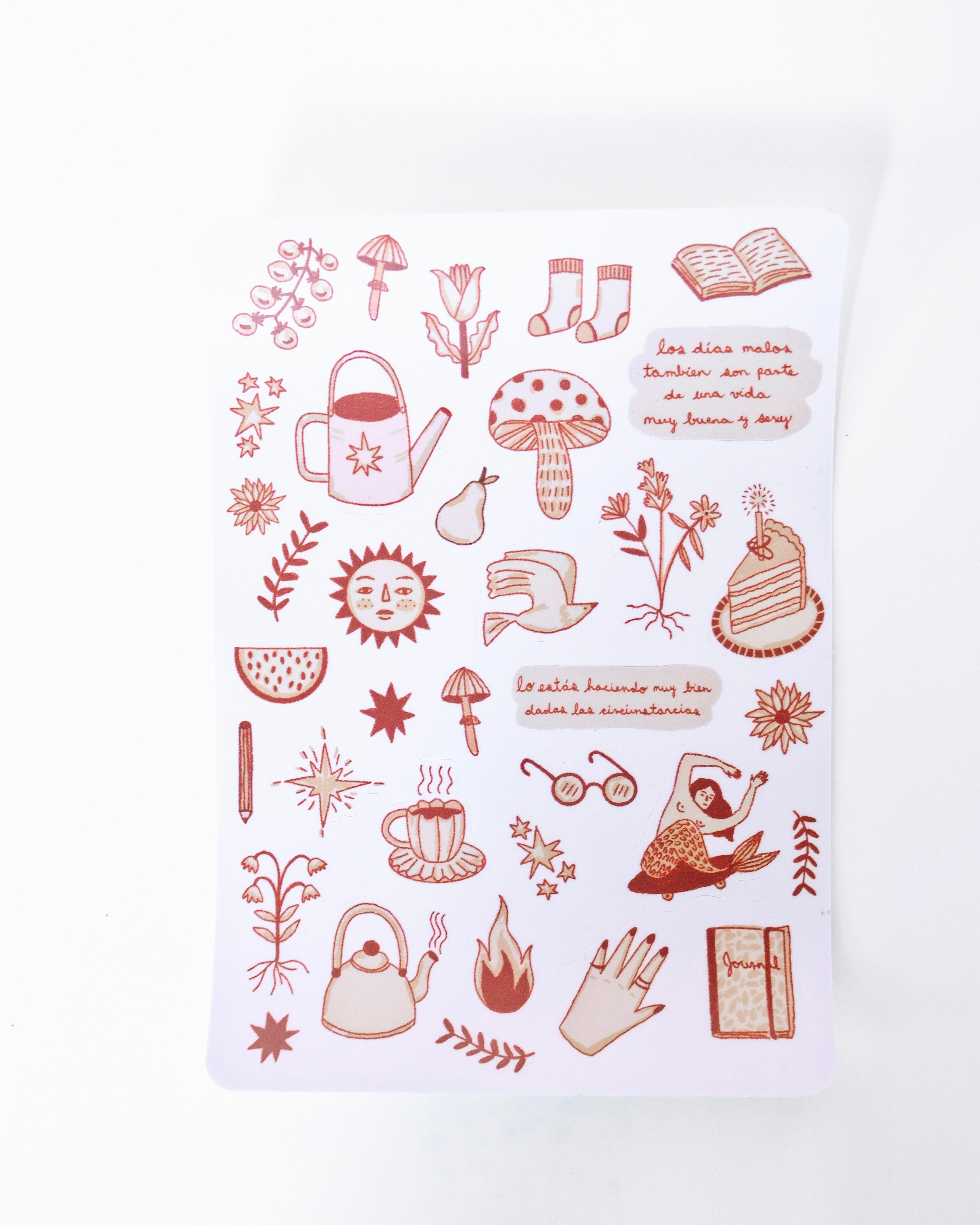 Plantilla stickers - Cris Delgado