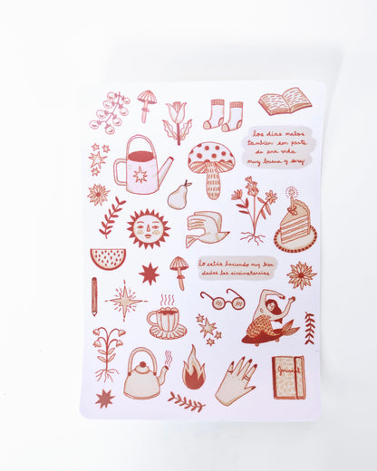 Plantilla stickers - Cris Delgado