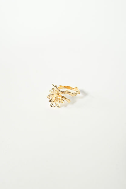 Anillo entre flor - Cecelia