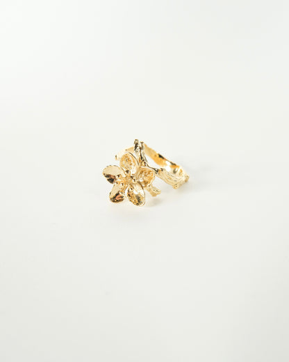 Anillo entre flor - Cecelia