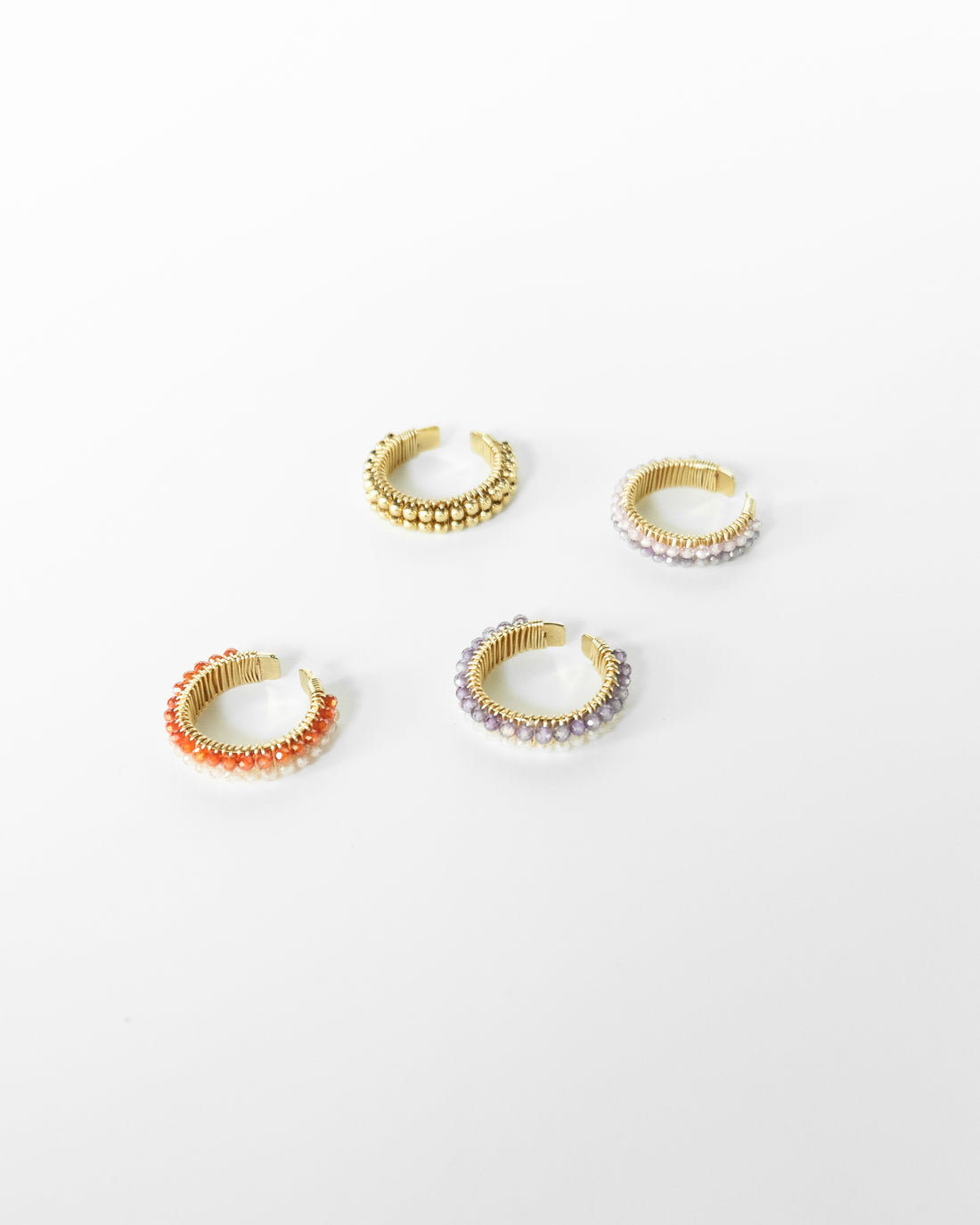 Double Fan Ring - Cecelia