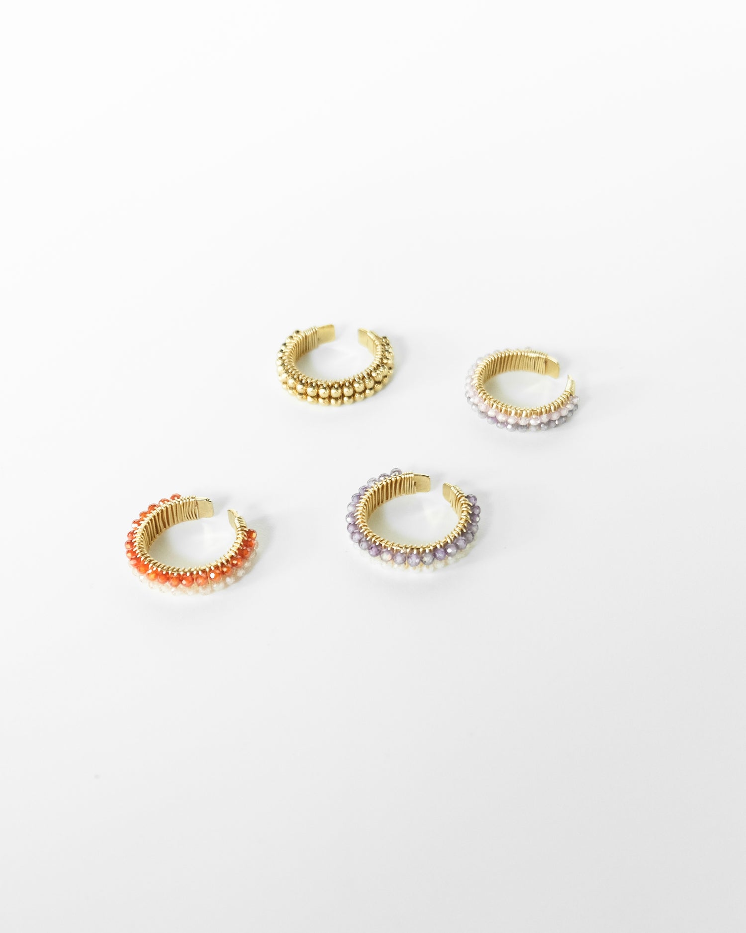 Double Fan Ring - Cecelia