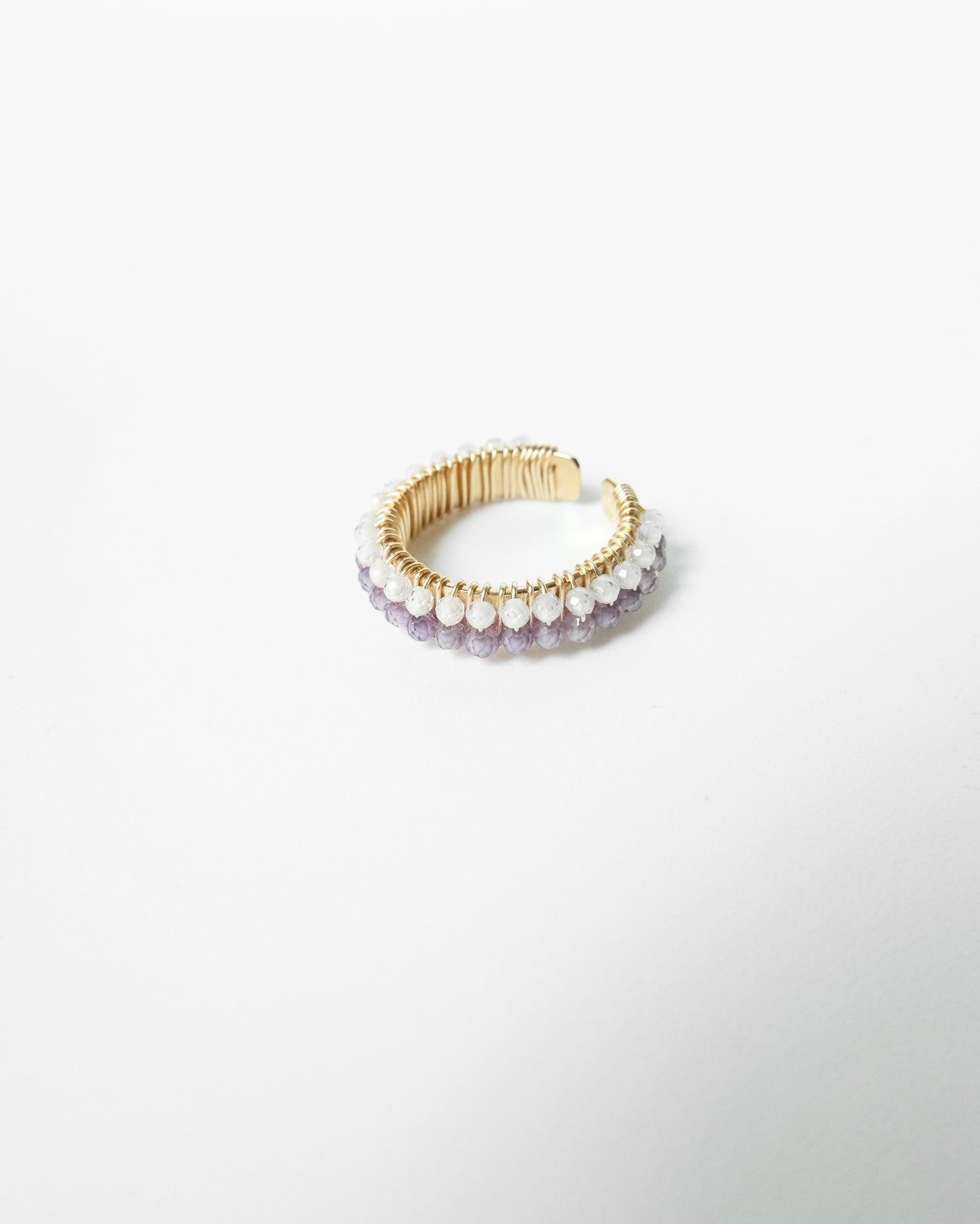Double Fan Ring - Cecelia