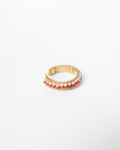 Double Fan Ring - Cecelia